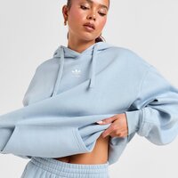 Damska bluza ADIDAS BLUZA Z KAPTUREM OS HOODIE FL jy3939 kolor niebieski