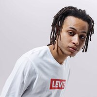 Koszulka męska LEVI'S T-SHIRT RELAXED LS GRAPHIC TEE 16139-0043 kolor biały