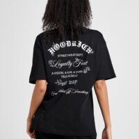 Koszulka damska HOODRICH T-SHIRT BOYFRIEND BLOOM hw01250105 kolor czarny