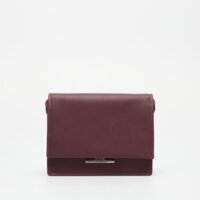 Damska torba CALVIN KLEIN TOREBKA RE-LOCK CONV SHOULDER BAG SHINY k60k612559vlp kolor bordowy