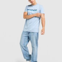 Koszulka męska MCKENZIE T-SHIRT CASSON TEE BLU-DUBL mcktm16757074 kolor niebieski