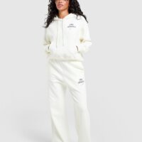 Damska bluza NIKE BLUZA Z KAPTUREM W NK PHNX FLC PO HD LS io1298-133 kolor beżowy