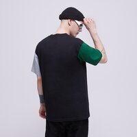 Koszulka męska VANS T-SHIRT COLORBLOCK VARSITY SS TEE BLACK vn0007v8blk1 kolor czarny