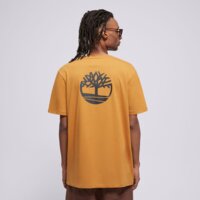 Koszulka męska TIMBERLAND T-SHIRT FRONT AND BACK LOGO tb0a2psap471 kolor pomarańczowy