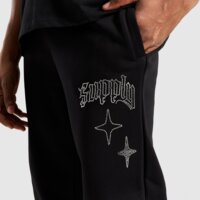 Spodnie męskie SUPPLY&DEMAND SPODNIE SHARD PNT BLK-BLK suptm17621007 kolor czarny