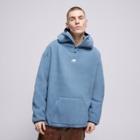 NEW BALANCE BLUZA Z KAPTUREM HOOPS SHERPA TOP mt44584heb kolor niebieski