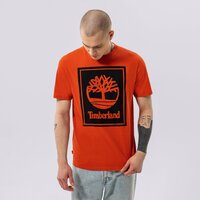 Koszulka męska TIMBERLAND T-SHIRT YC SS STACK LOGO TEE (REGULAR) tb0a2aj1cn41 kolor czerwony