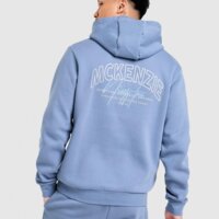 MCKENZIE BLUZA Z KAPTUREM SCRIPT OH HD mcktm16902950 kolor niebieski