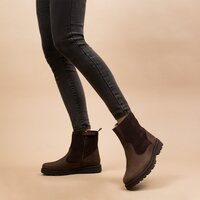 Buty dziecięce TIMBERLAND COURMA KID WARM LINEDBOOT tb1a28mt2421 kolor brązowy