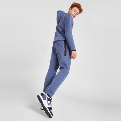 NIKE SPODNIE TECH FLC PANT DIFFUSE BLU PANTS