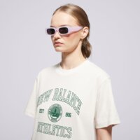 Koszulka damska NEW BALANCE T-SHIRT ATHLETICS OVERSIZED CREST T-SHIRT wt43548lit kolor beżowy