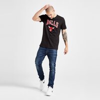 Koszulka męska NEW ERA T-SHIRT SS NBA LOGO CHICAGO BULLS BLACK 11530755 kolor czarny