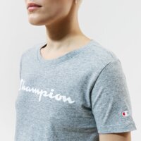 Koszulka damska CHAMPION T-SHIRT CREWNECK T-SHIRT 114780em029 kolor szary