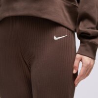 Spodnie damskie NIKE SPODNIE W NSW RIB JRSY dv7868-237 kolor brązowy