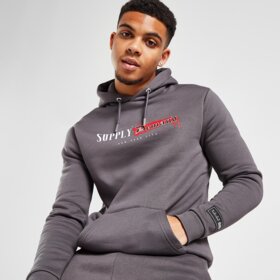 SUPPLY & DEMAND BLUZA Z KAPTUREM HOODED FLCE TP