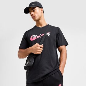 NIKE T-SHIRT SWOOSH TEE BLK/PINK TEE