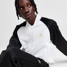 ADIDAS BLUZA ROZPINANA SSTAR TT BLK/WHT/GLD