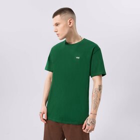VANS T-SHIRT MN LEFT CHEST LOGO TEE EDEN-WHITE