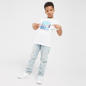 MCKENZIE T-SHIRT SUNSET PALM TEE WHT B