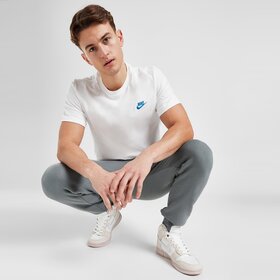 NIKE T-SHIRT CORE TEE WHT/BLU TEE