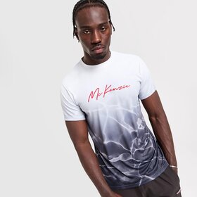 MCKENZIE T-SHIRT DEPTHS FADE TEE WHT