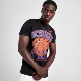 MCKENZIE T-SHIRT FIREBALL TEE BLK-BLK