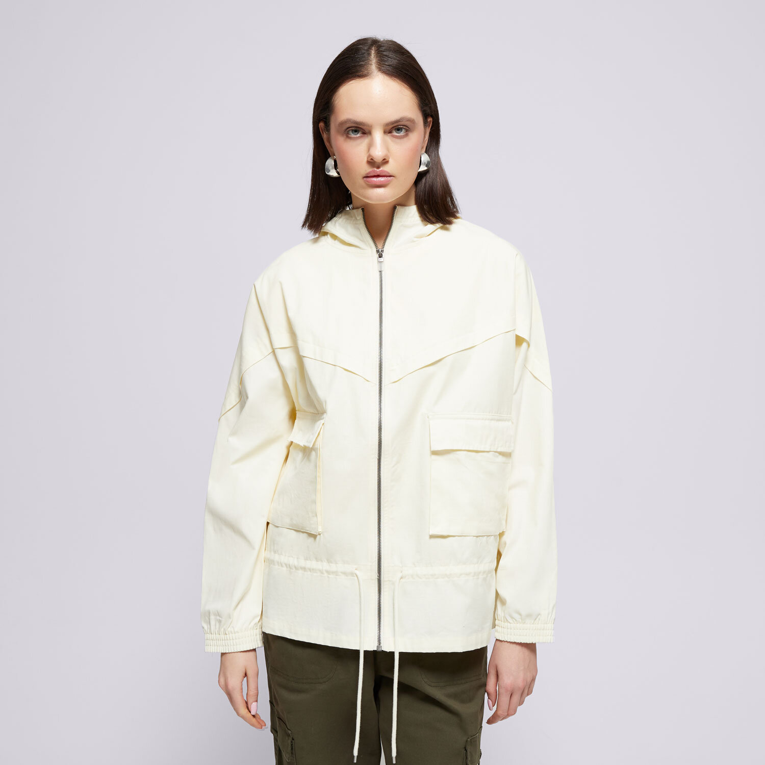 NIKE KURTKA W NSW ICN CLSH JKT WR CANVAS