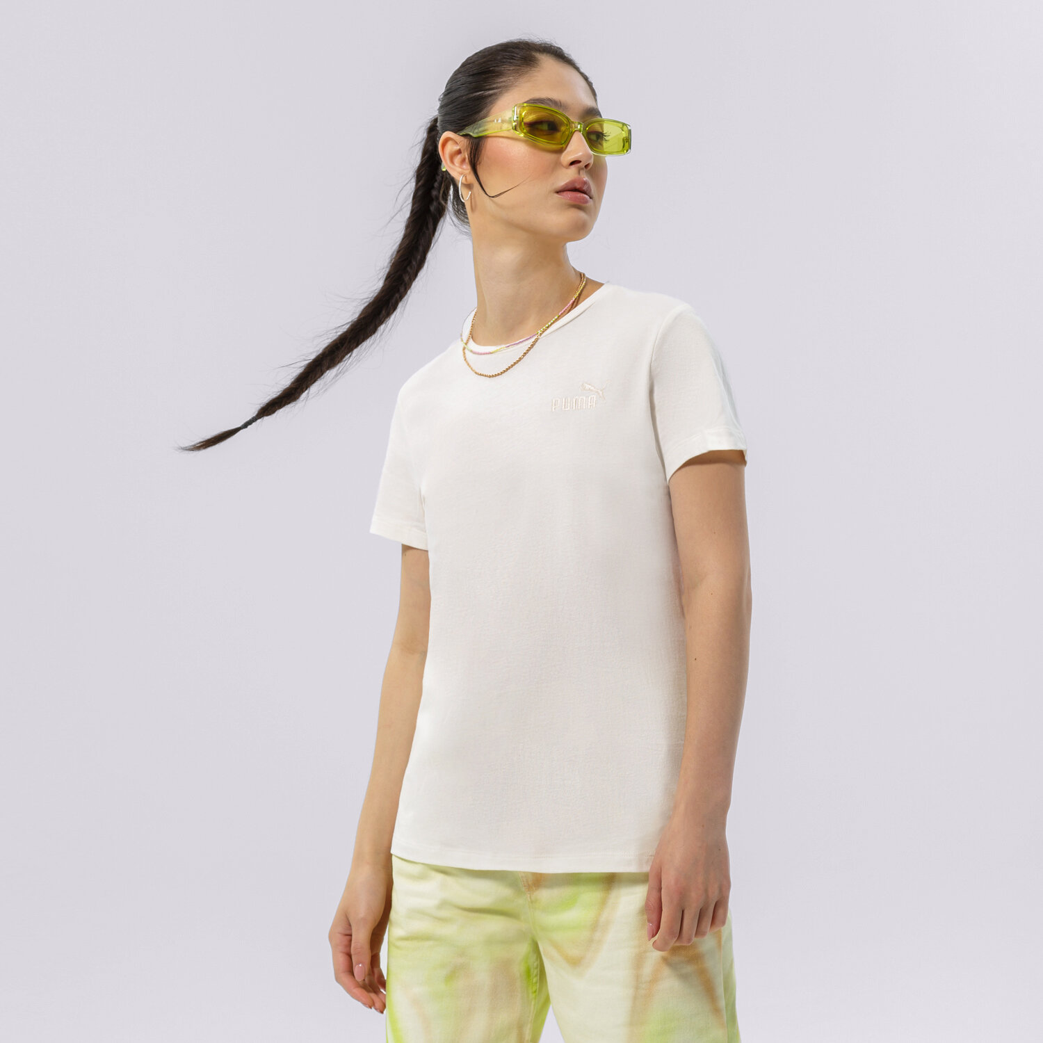 PUMA T SHIRT ESS+ EMBROIDERY