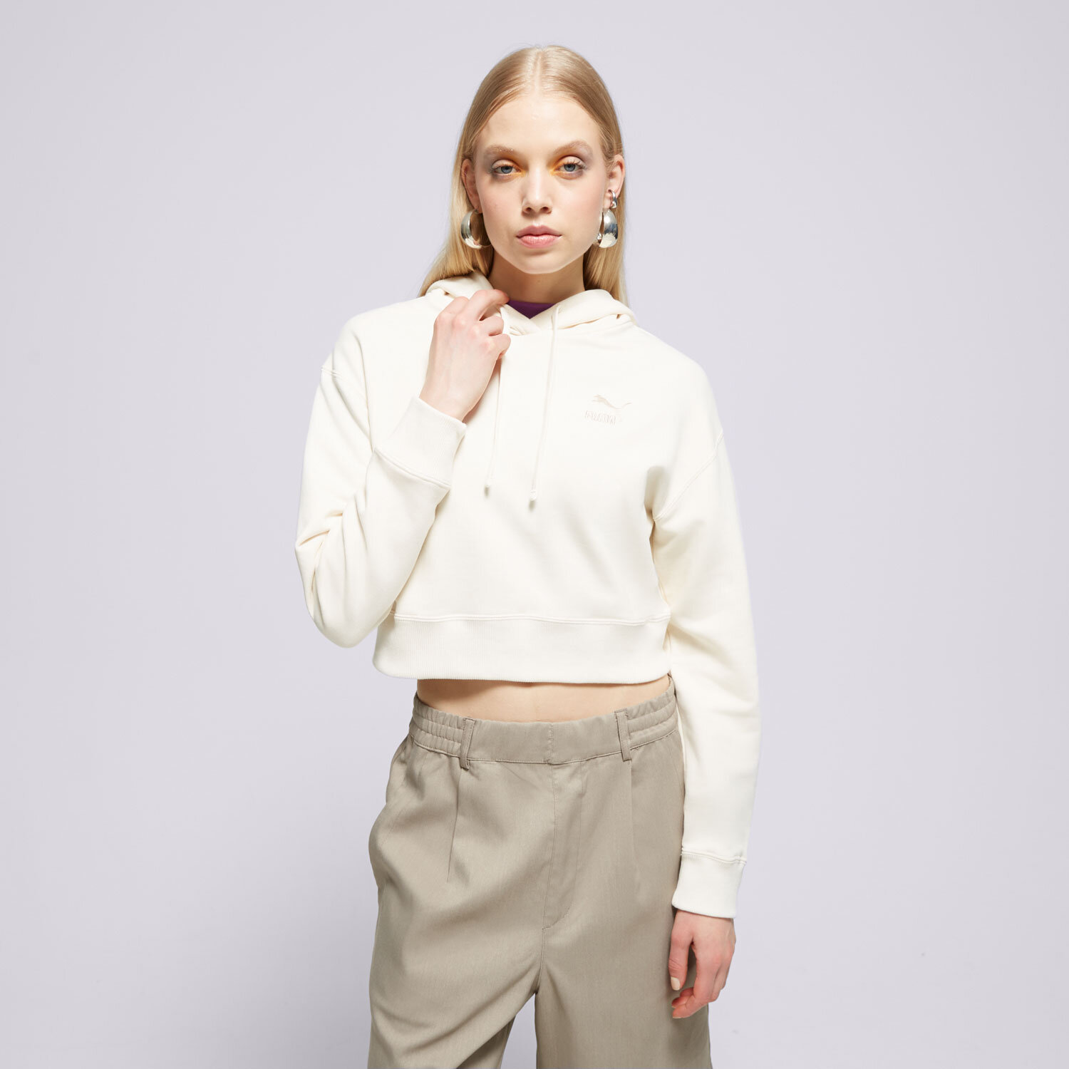 PUMA BLUZA Z KAPTUREM BETTER CLASSICS CROPPED