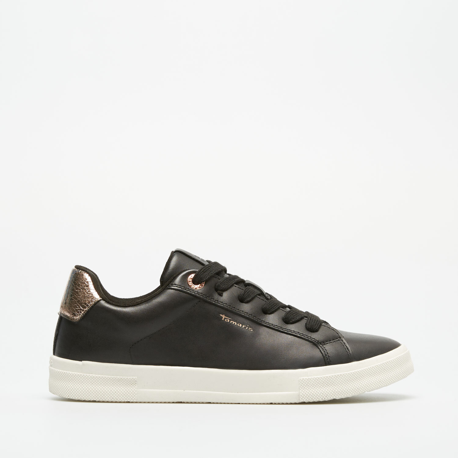 TAMARIS BLACK ESSENTIAL SNEAKERS