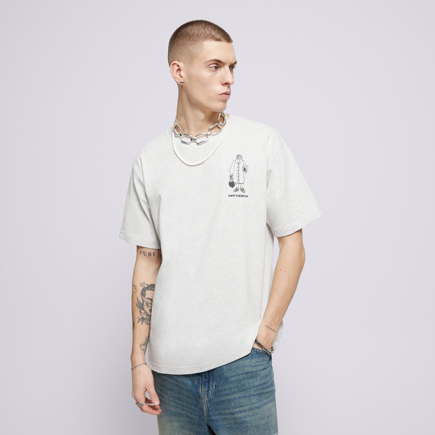 NEW BALANCE T SHIRT ATHLETICS RELAXED GRANDMA T SHIRT