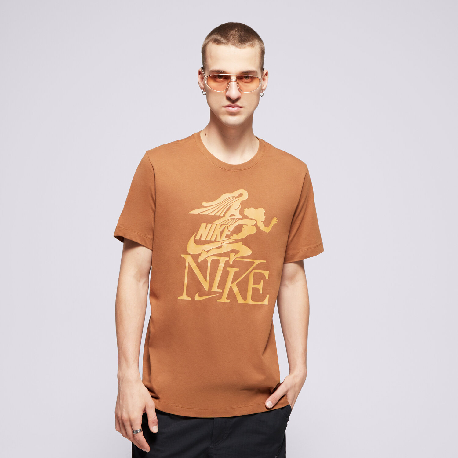 NIKE T SHIRT M NSW TEE CLUB SSNL LBR