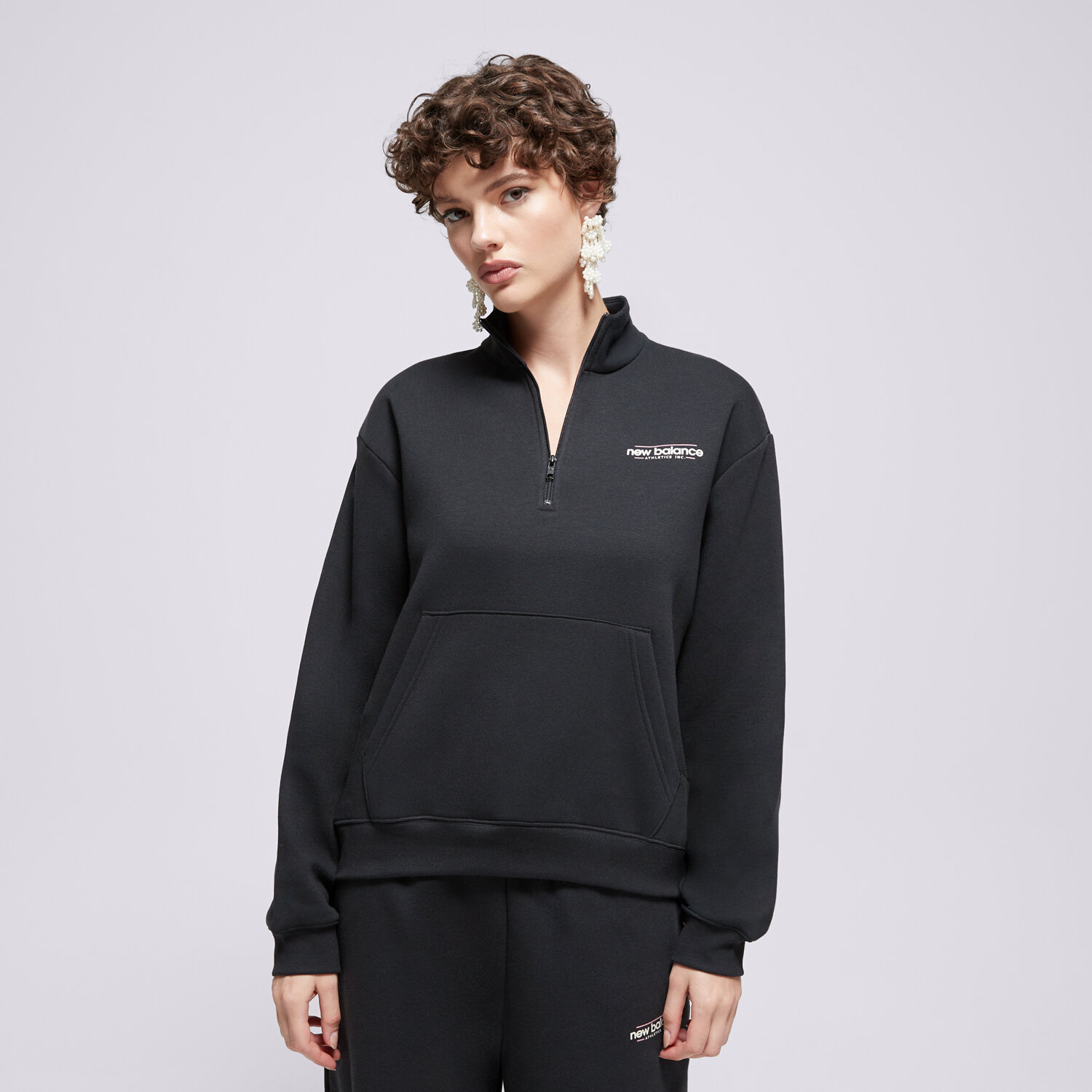 New Balance Bluza Reimagined Fleece Half Zip