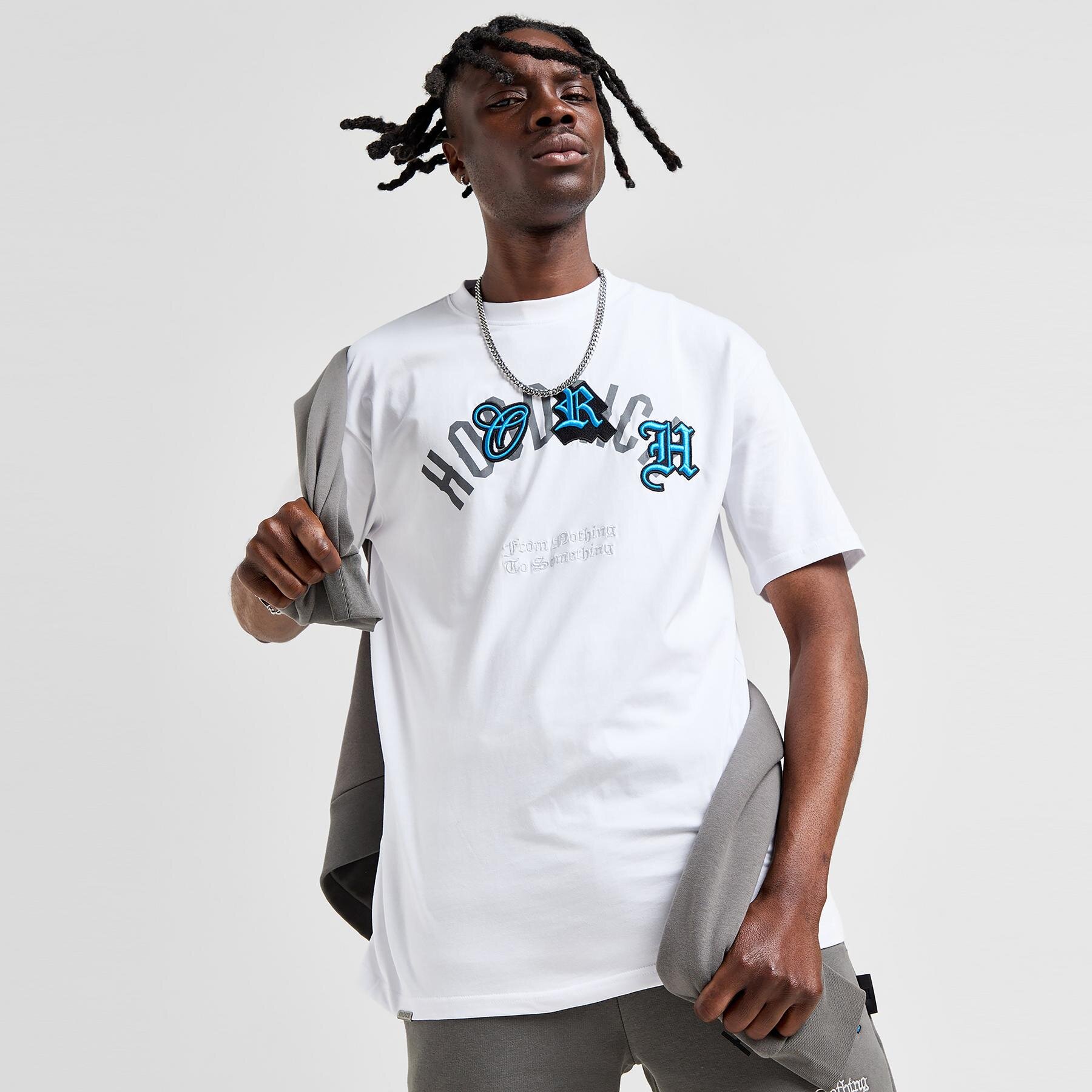 HOODRICH T SHIRT SHADOW TEE WHT BLU