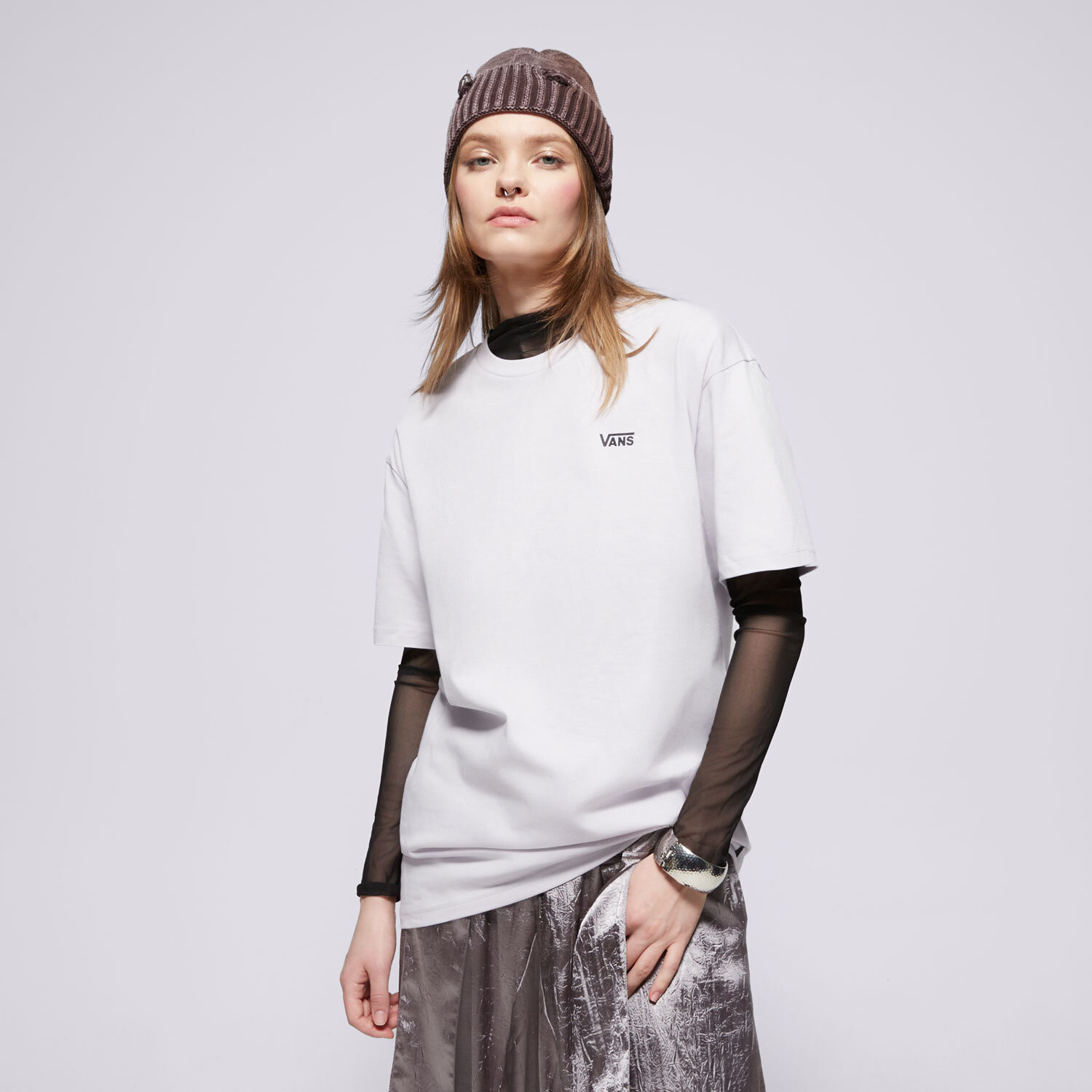 VANS T SHIRT LEFT CHEST LOGO TEE EM