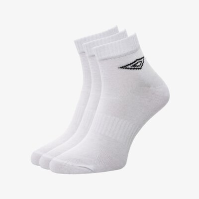 UMBRO SKARPETY QUARTER II WHT 3 PAK