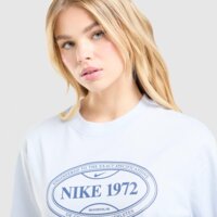 Koszulka damska NIKE T-SHIRT NSW TRND BOXY ix1954-085 kolor niebieski