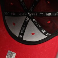 Męska czapka z daszkiem NEW ERA CZAPKA WASHED PACK 940 BULLS CHICAGO BULLS FDR 60240445 kolor czerwony