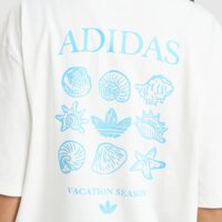 Koszulka damska ADIDAS T-SHIRT VACATION SEASON lf9063 kolor biały
