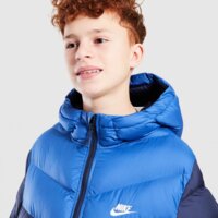 Spodenki dziecięce NIKE KURTKA ZIMOWA K NSW TF ADP PUFFER COLORBLOCK ib6164-410 kolor granatowy