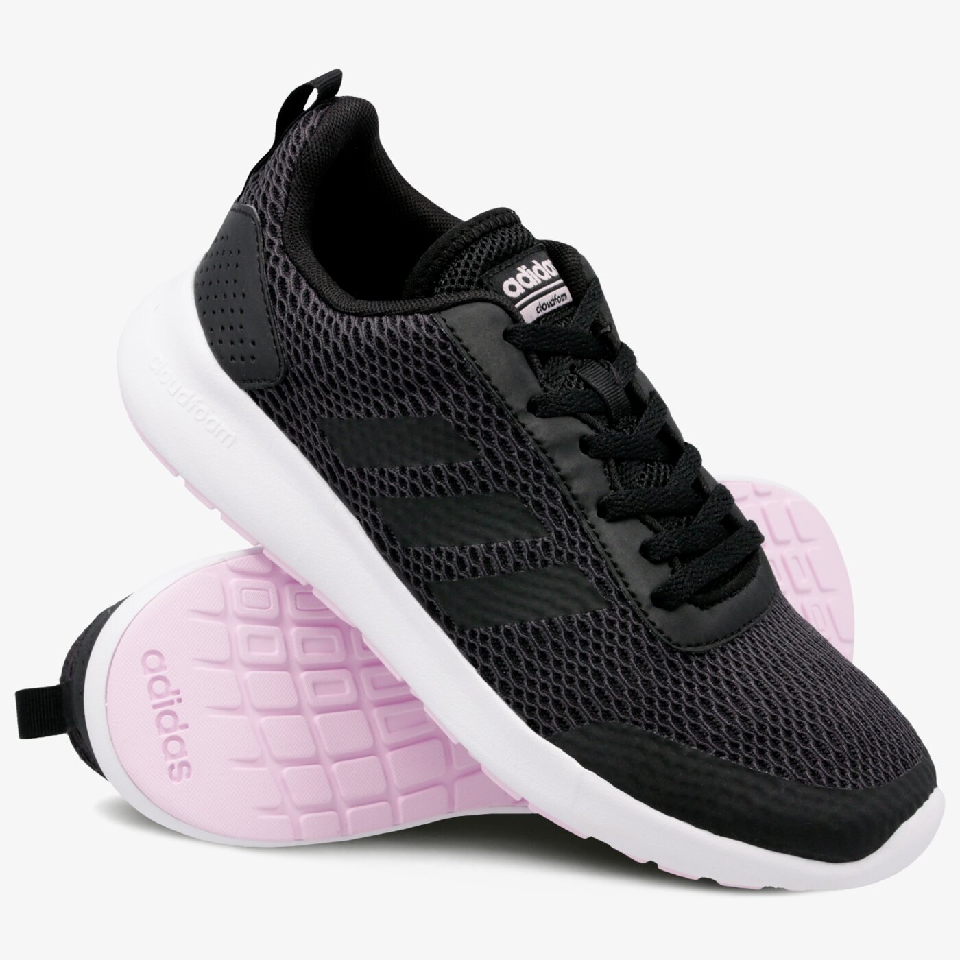 Skor adidas - Element Race DB1481 Cblack/Carbon/Aerpnk - TrÃ¤ningsskor - LÃ¶parskor - Sportskor 