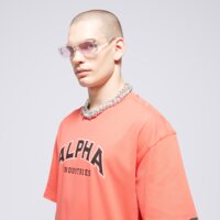 Koszulka męska ALPHA INDUSTRIES T-SHIRT COLLEGE T 146501711 kolor czerwony