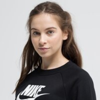 Damska bluza NIKE BLUZA W NSW ESSNTL CREW FLC HBR bv4112-010 kolor czarny