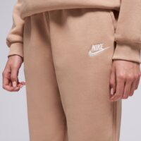 Spodnie dziecięce NIKE SPODNIE K NSW CLUB FLC JGGR LBR GIRL fd3008-200 kolor brązowy