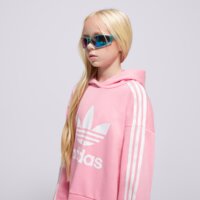 Bluza dziecięca ADIDAS BLUZA Z KAPTUREM (G) TREFFOIL OH CRP GIRL hk0281 kolor różowy