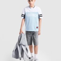 Koszulka dziecięca HOODRICH T-SHIRT OVERSIZE CAMPUS JERSEY hj02260276 kolor niebieski