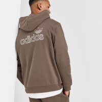 ADIDAS BLUZA Z KAPTUREM SCRIPT HD jy2064 kolor brązowy