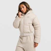 Kurtka zimowa NIKE KURTKA NSW TF SYNFL CLASSIC PUFFER GLS iu3729-236 kolor beżowy