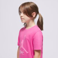 Koszulka dziecięca JORDAN T-SHIRT JDB BASELINE SS TEE GIRL 95d385-a2b kolor różowy