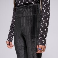 Spodnie dziecięce NIKE SPODNIE G NSW TGHT FLARE COZY RIB GIRL hf4387-010 kolor czarny